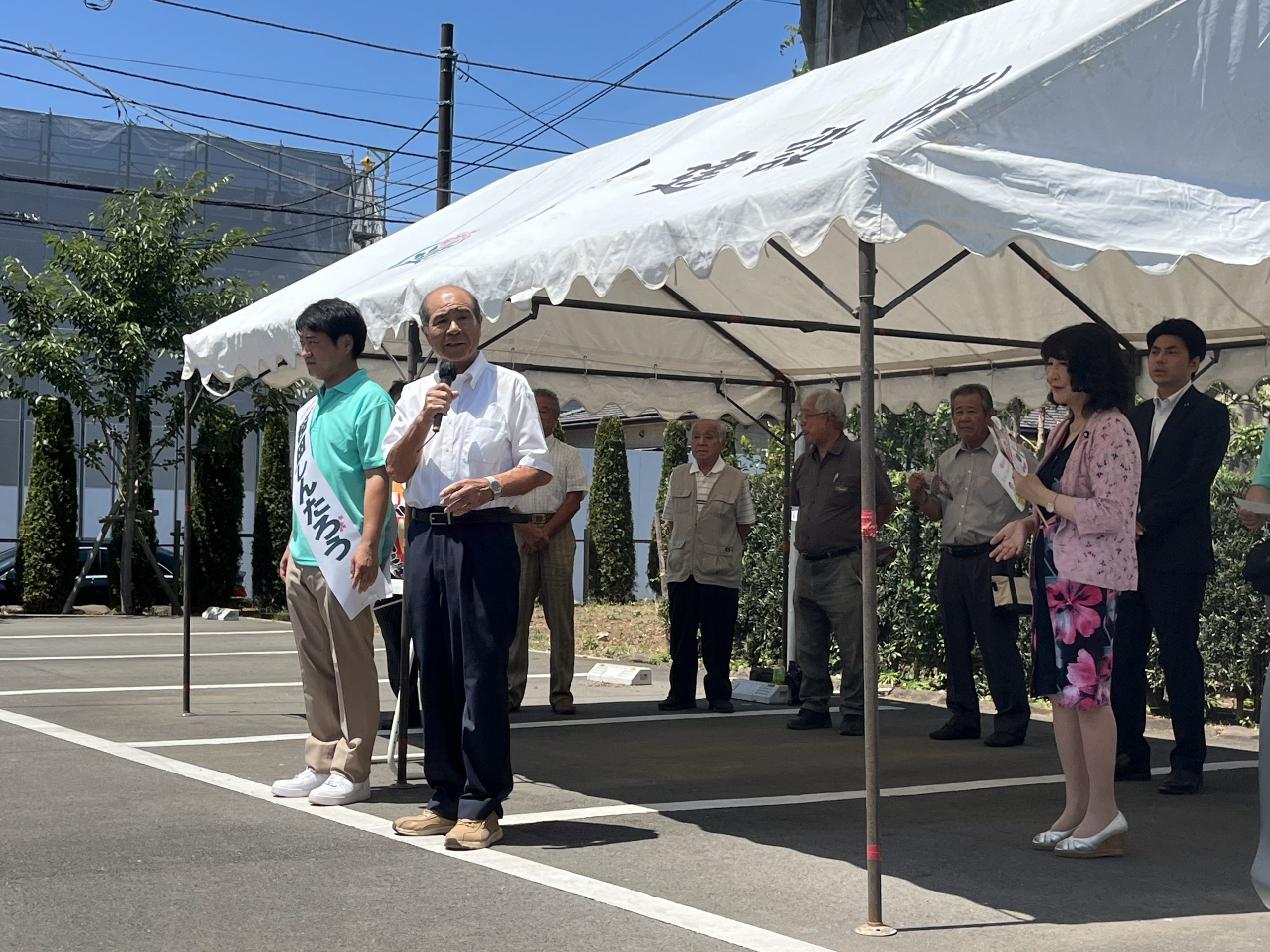 桜田しんたろう出陣式